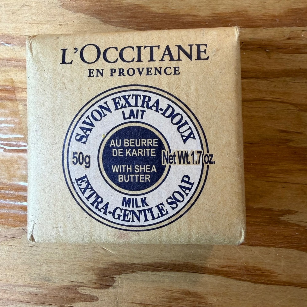 LOccitane en Provence Milk Extra-Gentle Soap with Shea Butter‎ 50g 1.7oz New